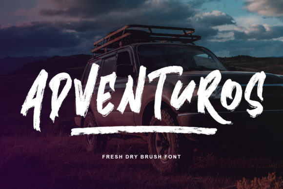 Adventuros: A Brush-Style Script Handwritten Font for Editorial Impact