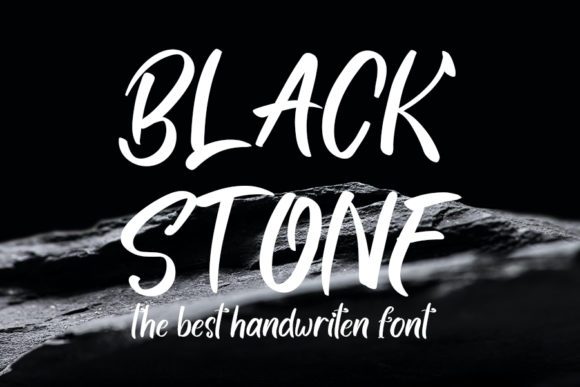 Black Stone: A Friendly Script Handwritten Font for Digital Brands