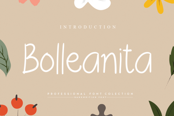 Bolleanita: A Casual Handwritten Font for Makers