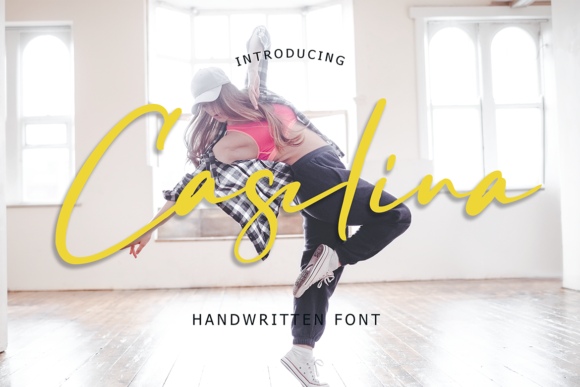 Caselina Handwritten Font for Elegant Craft Projects