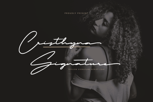 Cristhyna Signature Font for Stunning Script Handwritten Designs