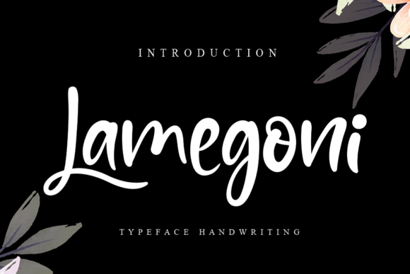 Lamegoni Script Handwritten Font for Branding