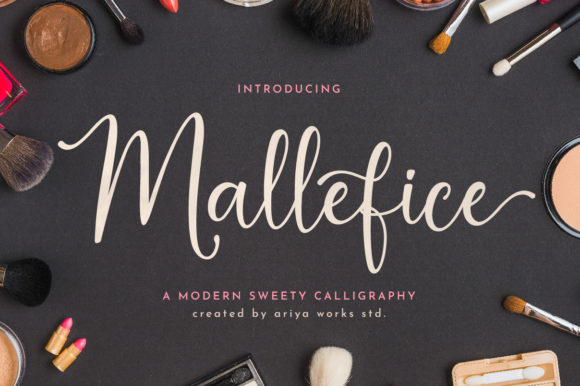 Mallefice: Elegant Script Handwritten Font for Brand Campaigns