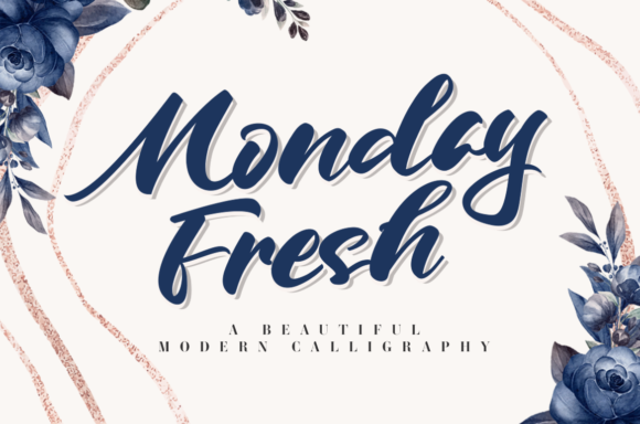 Monday Fresh: A Script Handwritten Font for Thoughtful Editorial Design