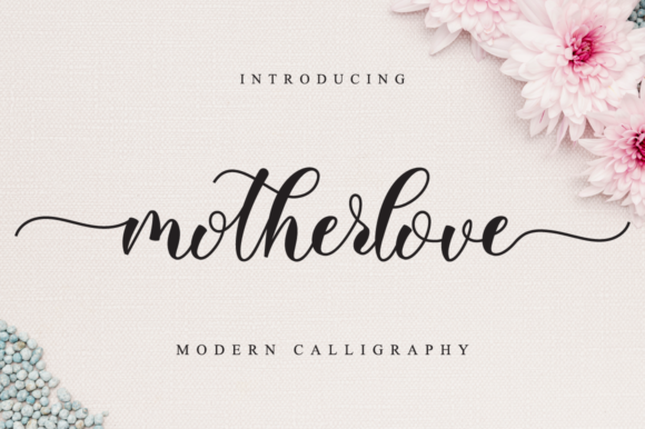 Motherlove: A Delicate Script Handwritten Font for Timeless Editorial Design