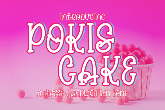 Pokis Cake Font for Warm, Memorable Branding