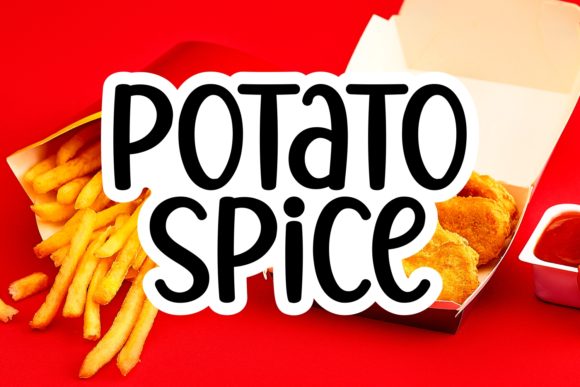 Potato Spice Font: A Cute and Simple Handwritten Typeface