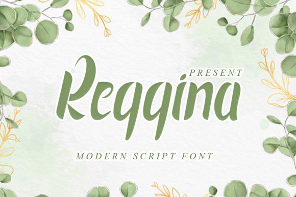 Reggina: A Distinct Handwritten Font for Makers