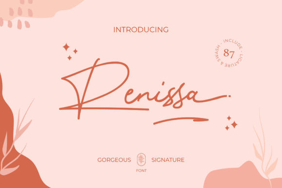 Renissa: A Modern Handwritten Font for Elegant Branding