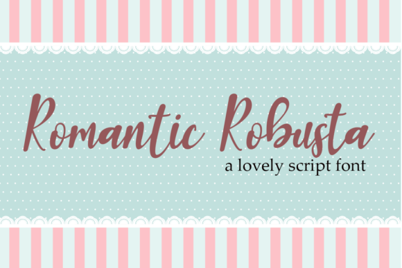 Romantic Robusta Script Handwritten Font for Timeless Craft Design