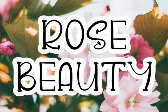 Rose Beauty Script Handwritten Font for Digital Branding