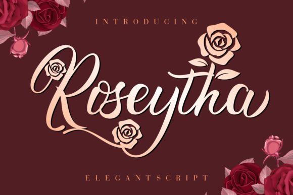 Roseytha Font for Elegant Web Design
