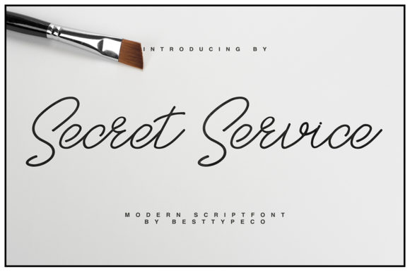Secret Service Font: A Delicate Script Handwritten Typeface for Elegant Branding