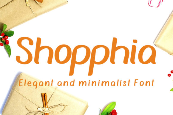Shopphia: A Friendly Script Handwritten Font for Real Campaigns