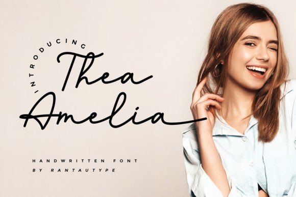 Thea Amelia Font: A Delicate Touch for Editorial Design