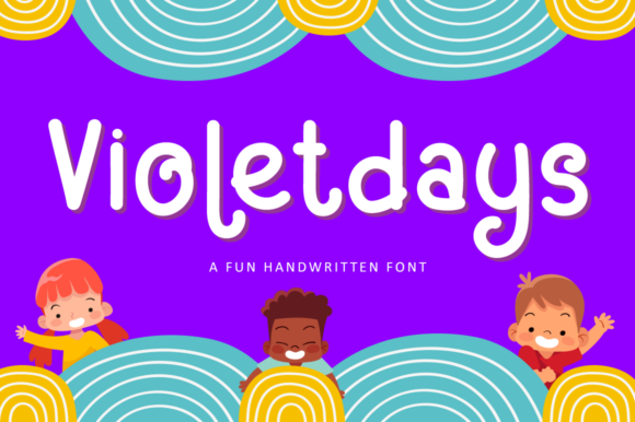 Violetdays: A Fun and Modern Handwritten Font for Editorial Design