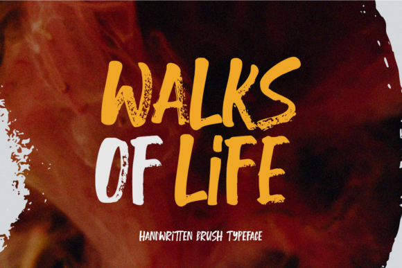 Walks of Life: A Script Handwritten Typeface for Editorial Impact